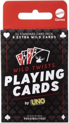 Wild Twists Playing Cards by Uno